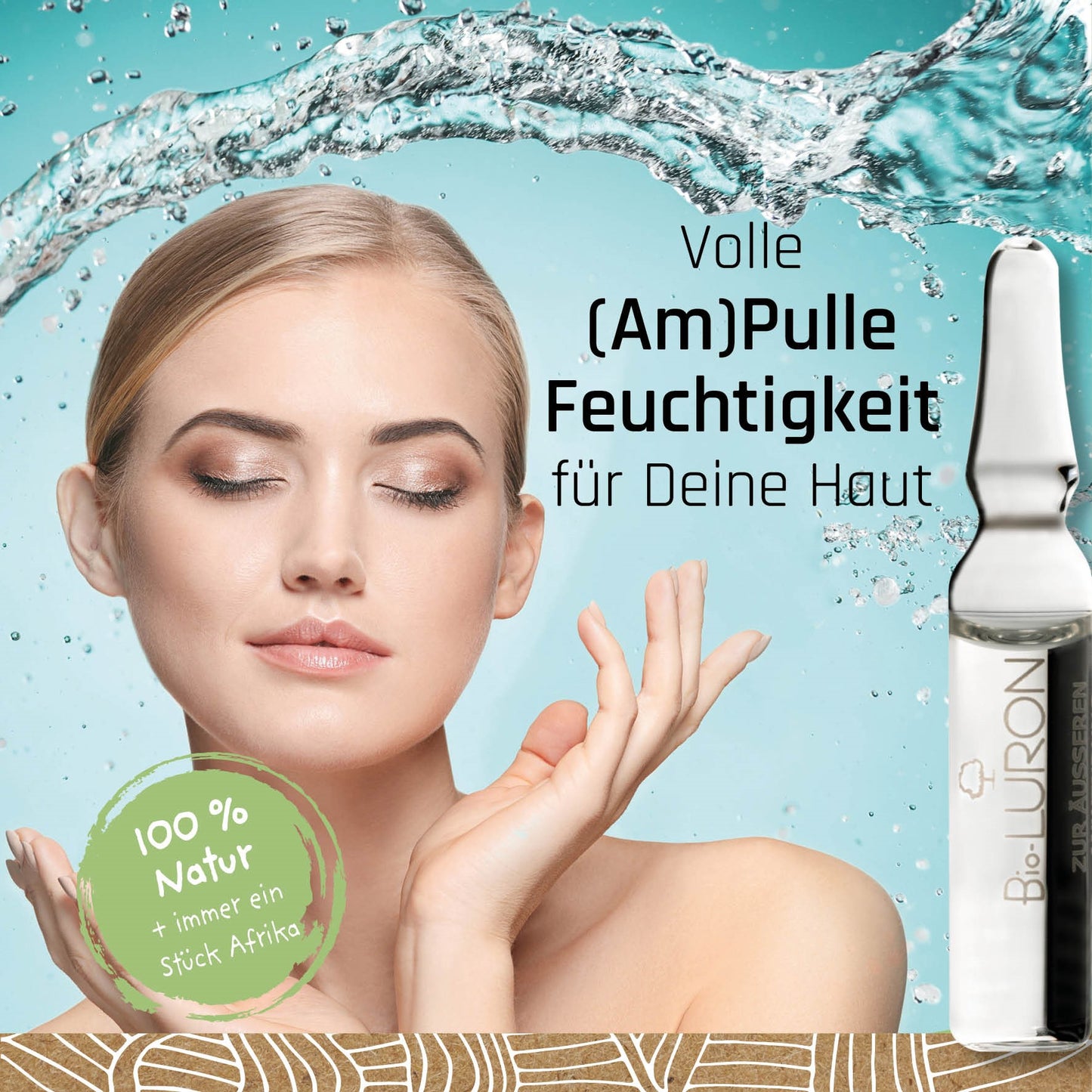 Bio - LURON – Hyaluron in Bioqualität 20 ml - Karité Naturelle