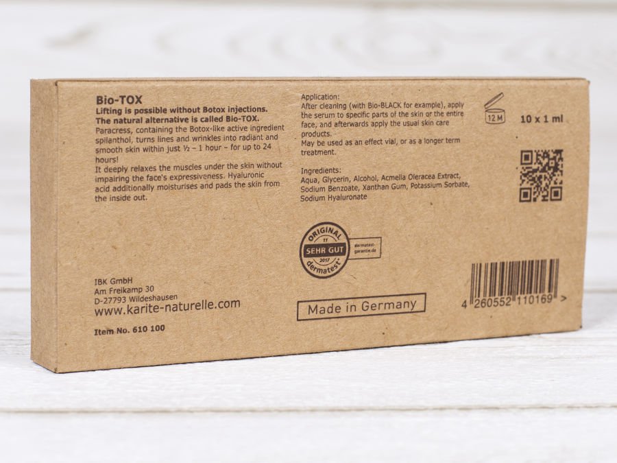 Bio - TOX – Turbo - Lifter zur äußeren Anwendung 10 ml - Karité Naturelle