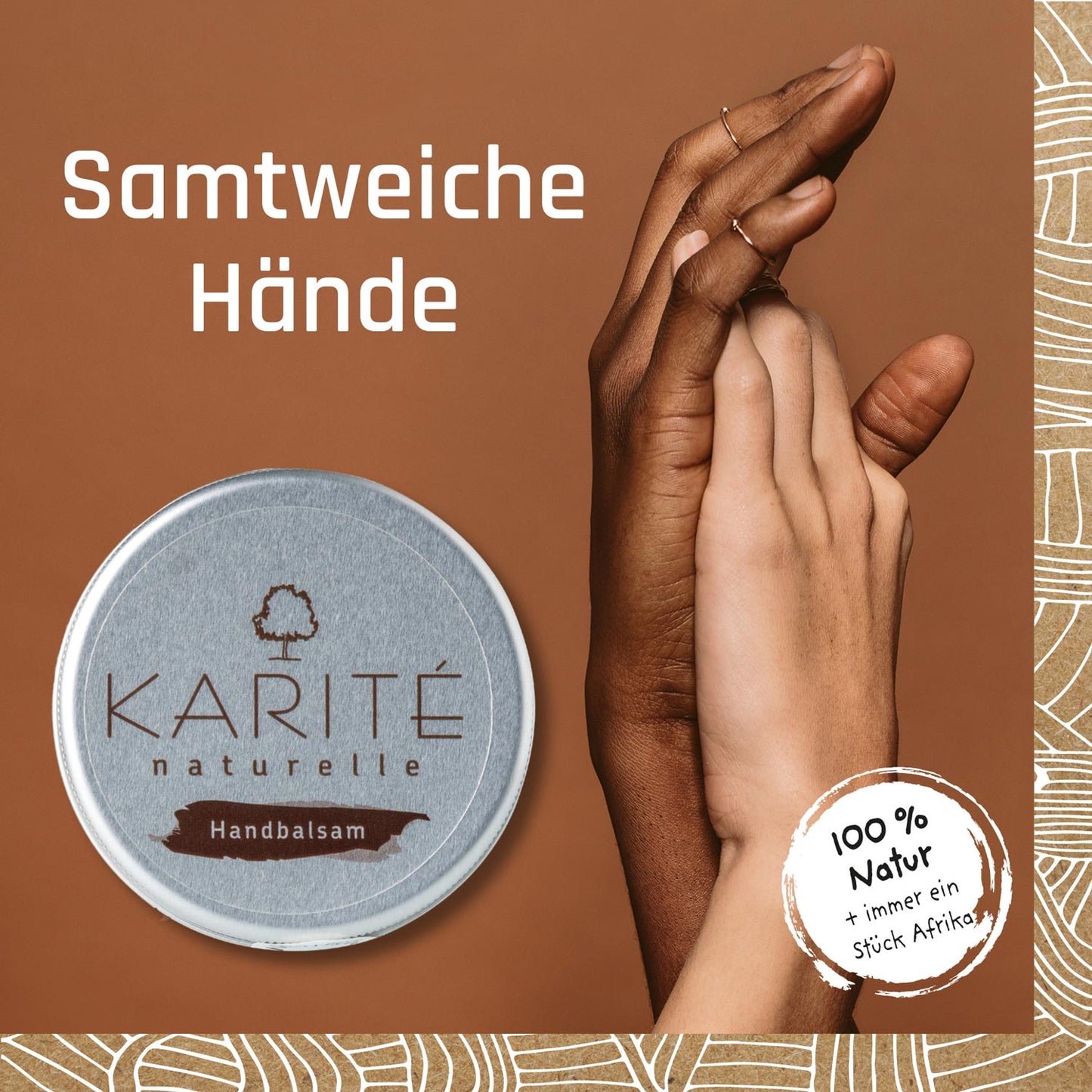 Karité Naturelle Handbalsam 50ml - Karité Naturelle
