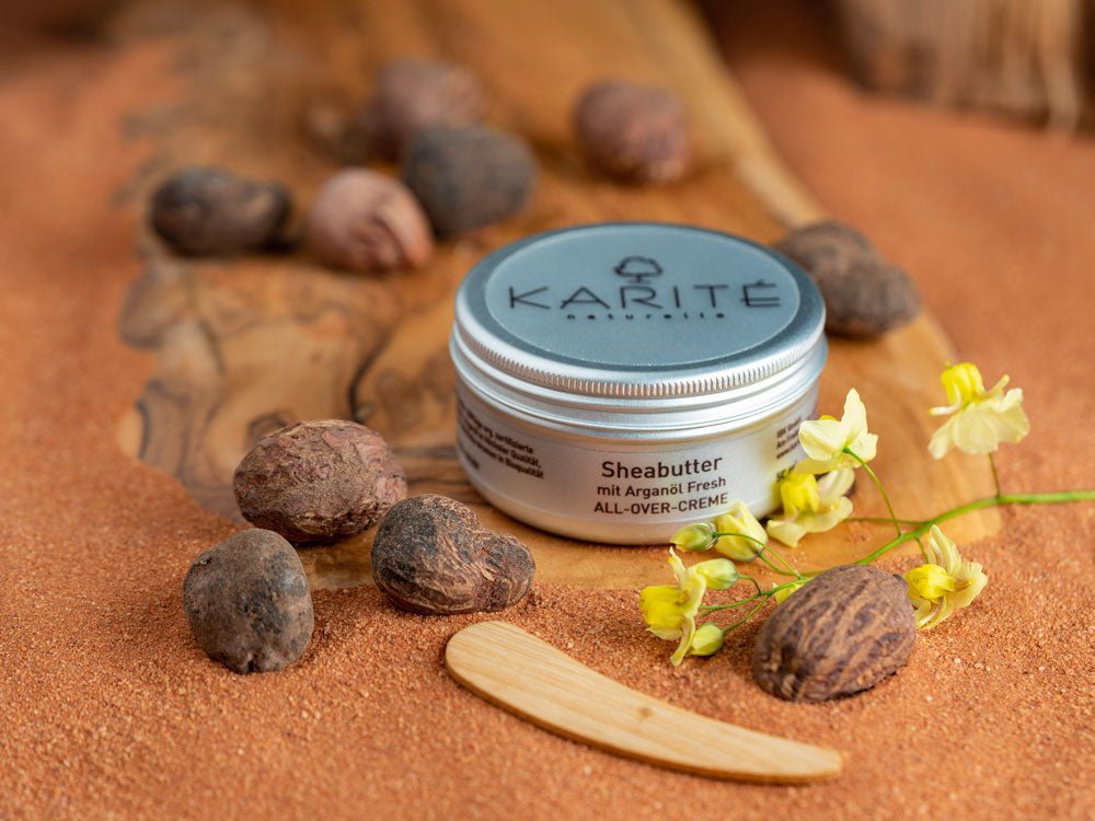 african - mousse plus – fresh – mit Sheabutter und Arganöl - Karité Naturelle