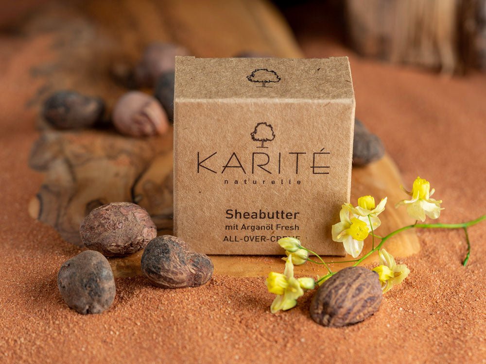 african - mousse plus – fresh – mit Sheabutter und Arganöl - Karité Naturelle