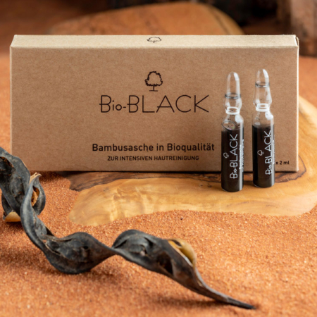 Bio-Black Bambusasche-Ampullen